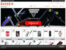Tablet Screenshot of batek.pl